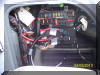 View of trunk fuses
