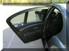 Back seat, left door, with both blinds down