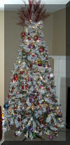 Christmas Tree, full size, lights on