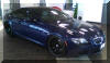 Right front view while inside dealership